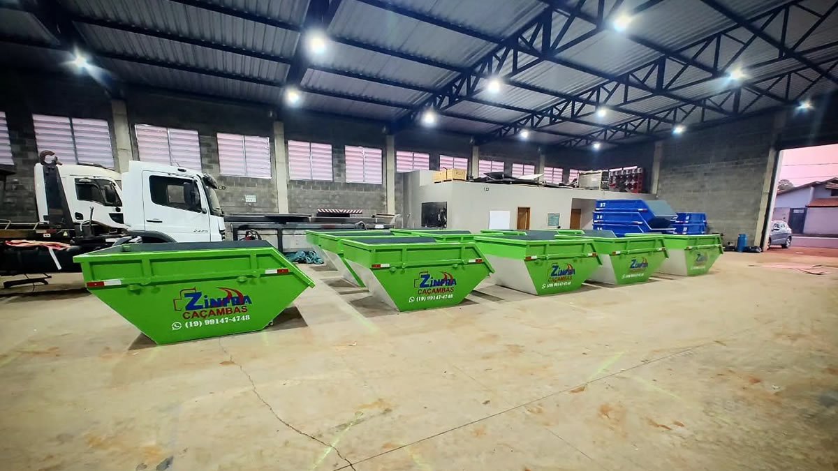 Aluguel de caçamba no Taquaral