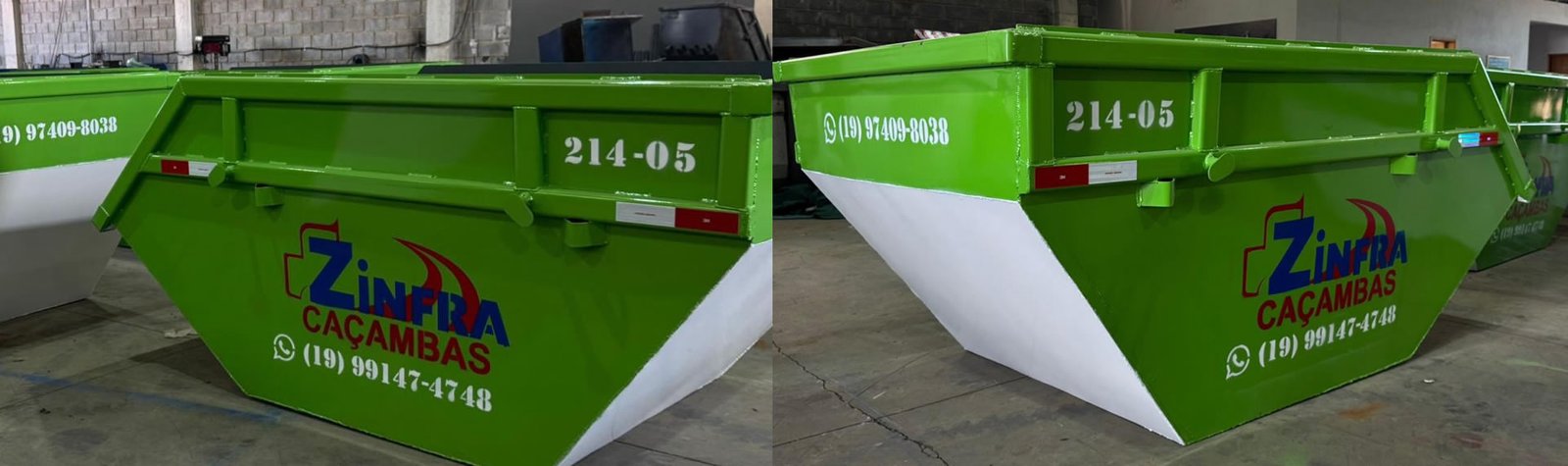 Locação de caçamba em Campinas